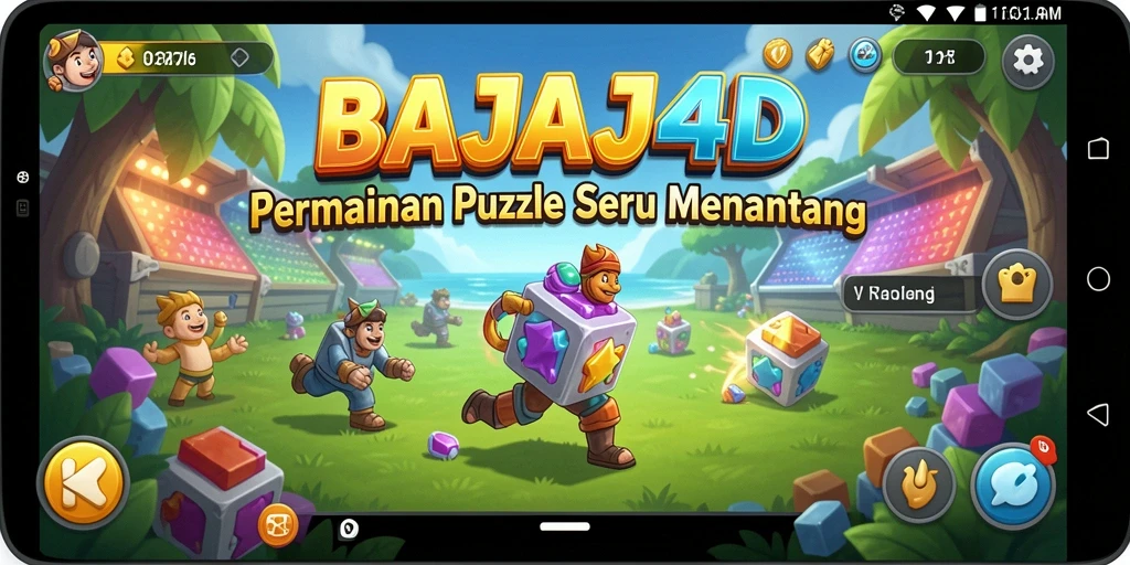 Tampilan gameplay menantang dan menarik dari BAJAJ4D.
