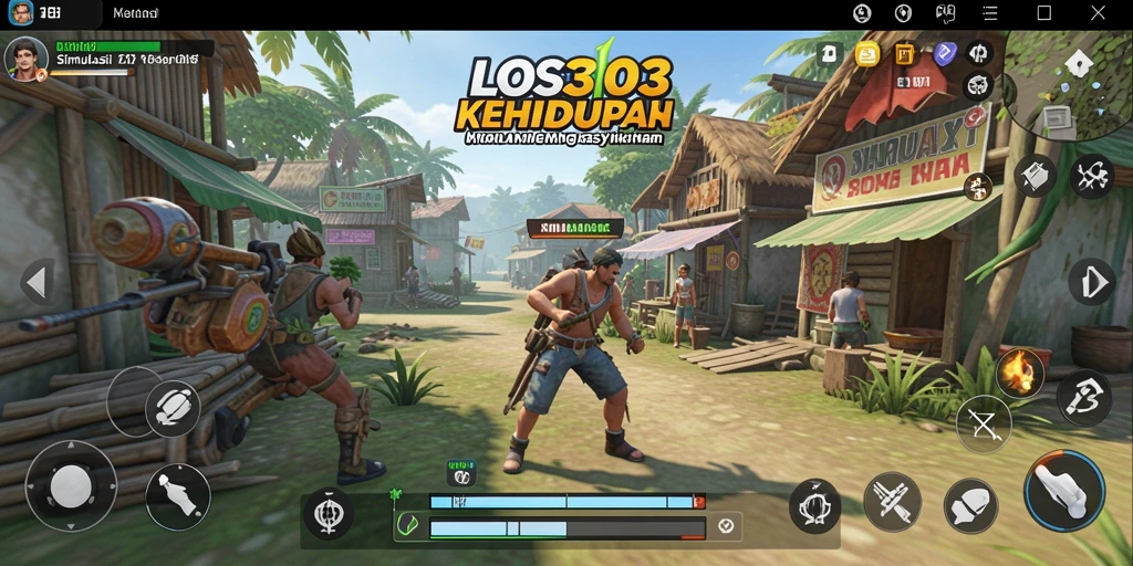 Tampilan gameplay dari LOS303 penuh dengan interaksi dan aktivitas menarik.