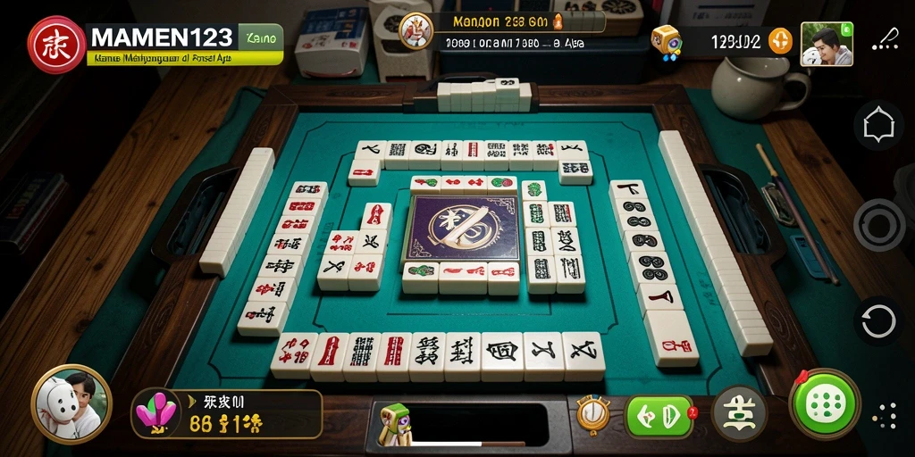 Tampilan gameplay MAMEN123 yang mengasyikkan dan interaktif.