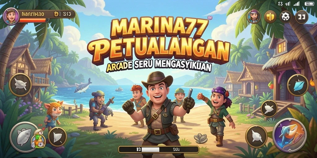 Tampilan dinamis dari gameplay MARINA77 dengan karakter dan rintangan yang mengasyikkan.