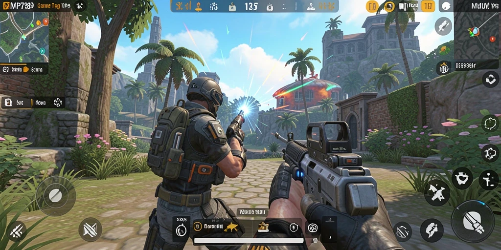 Pengalaman gameplay yang mendebarkan dalam aksi TPS.